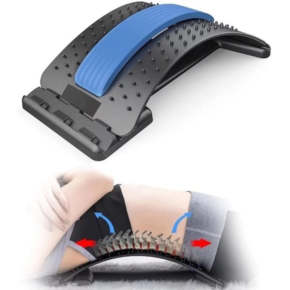 Unbranded Other - Back Stretcher Waist Relax Mate Mulit-level Back Stretching Pain Relief Device